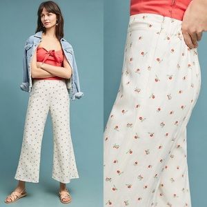 Anthropologie Feather and Bone Talese Wide Pant